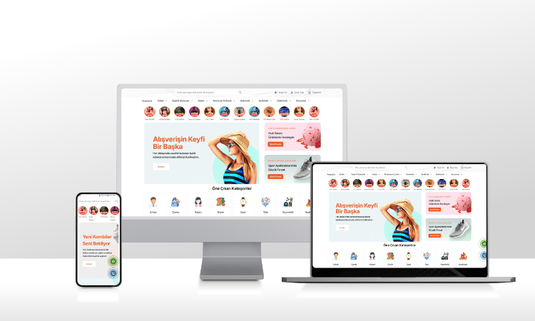Giyim & Marka E-Ticaret Yazılımı 1